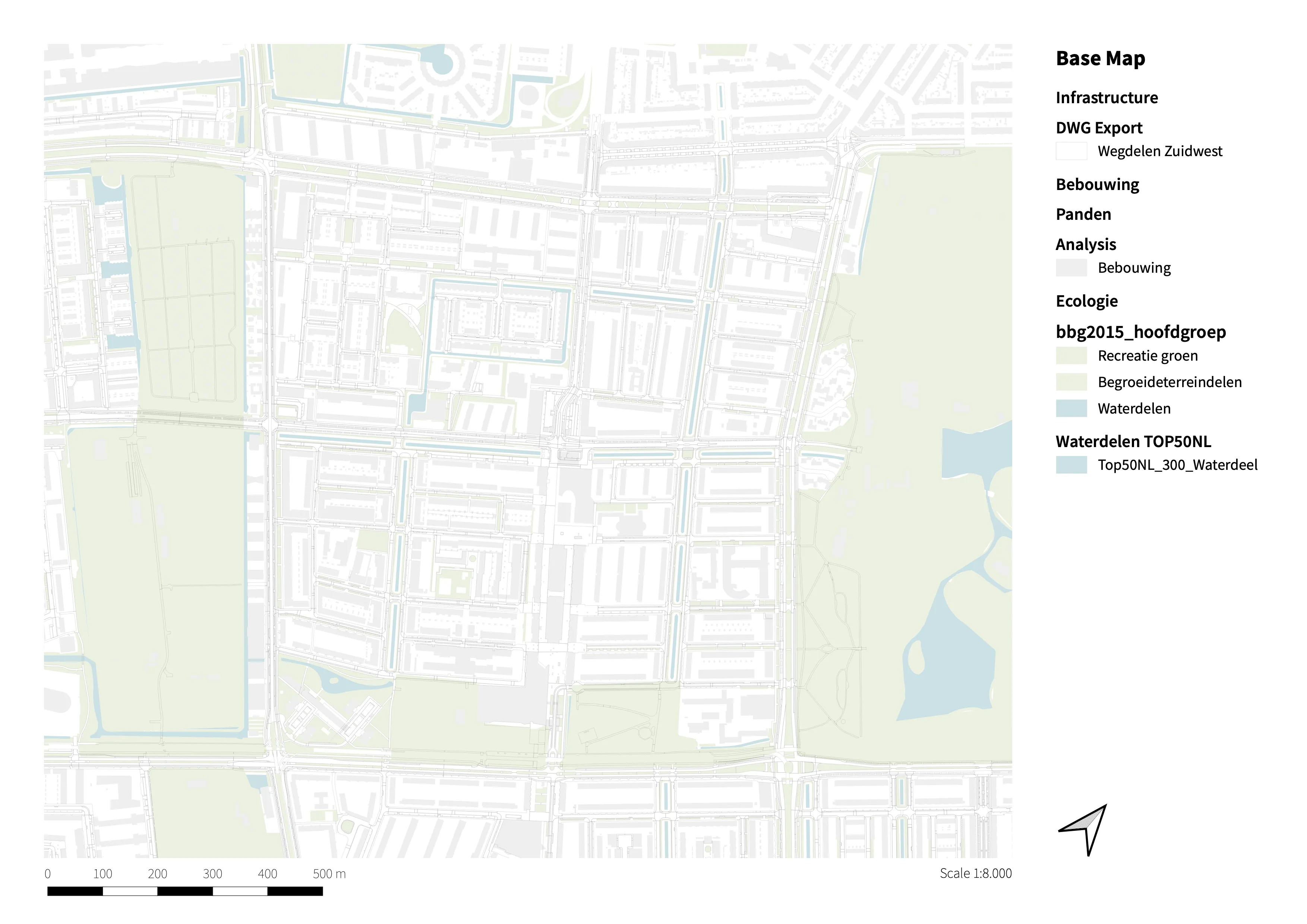 Basiskaart van Morgenstond, Den Haag