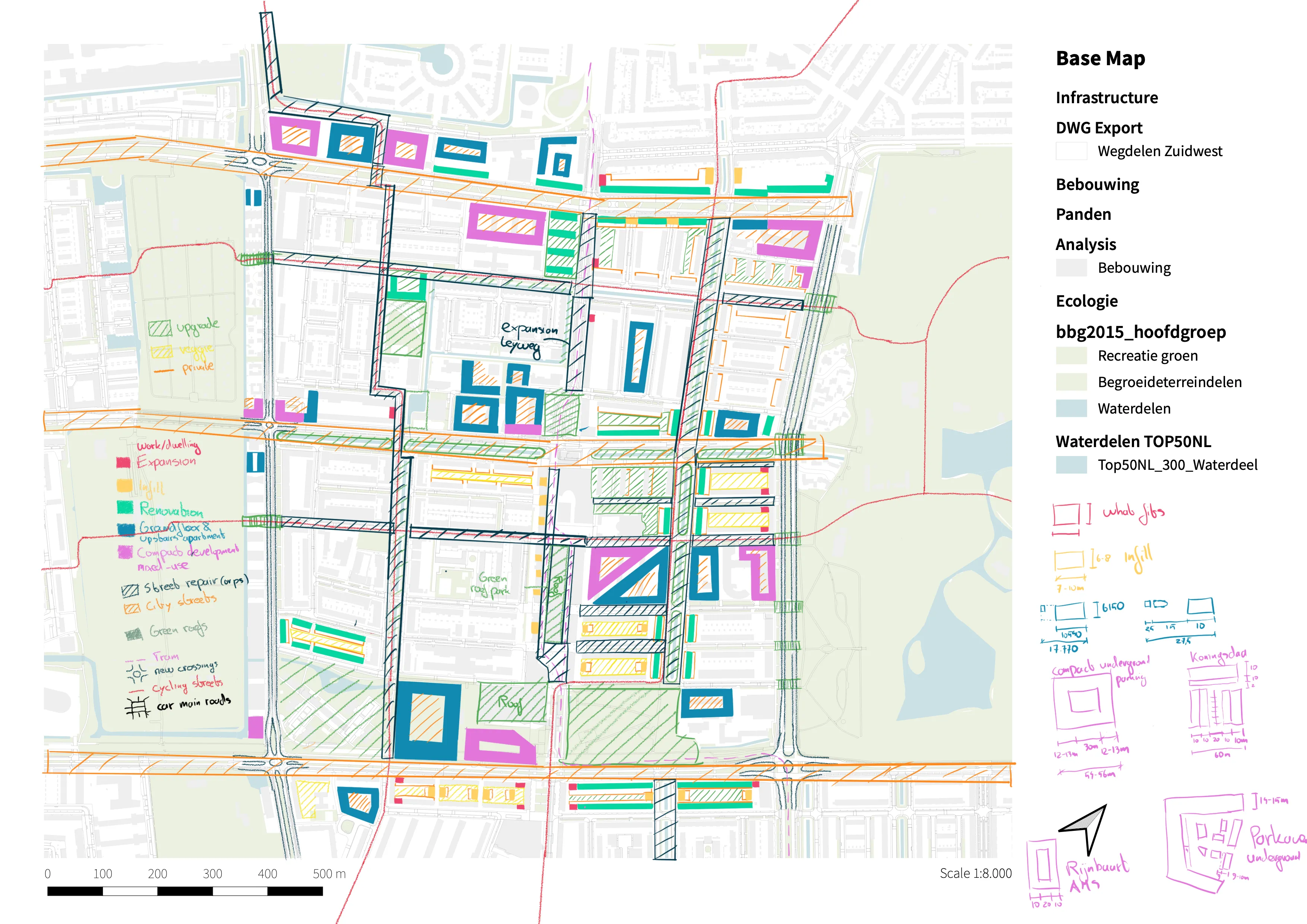 Schetsontwerp voor herontwikkeling Morgenstond