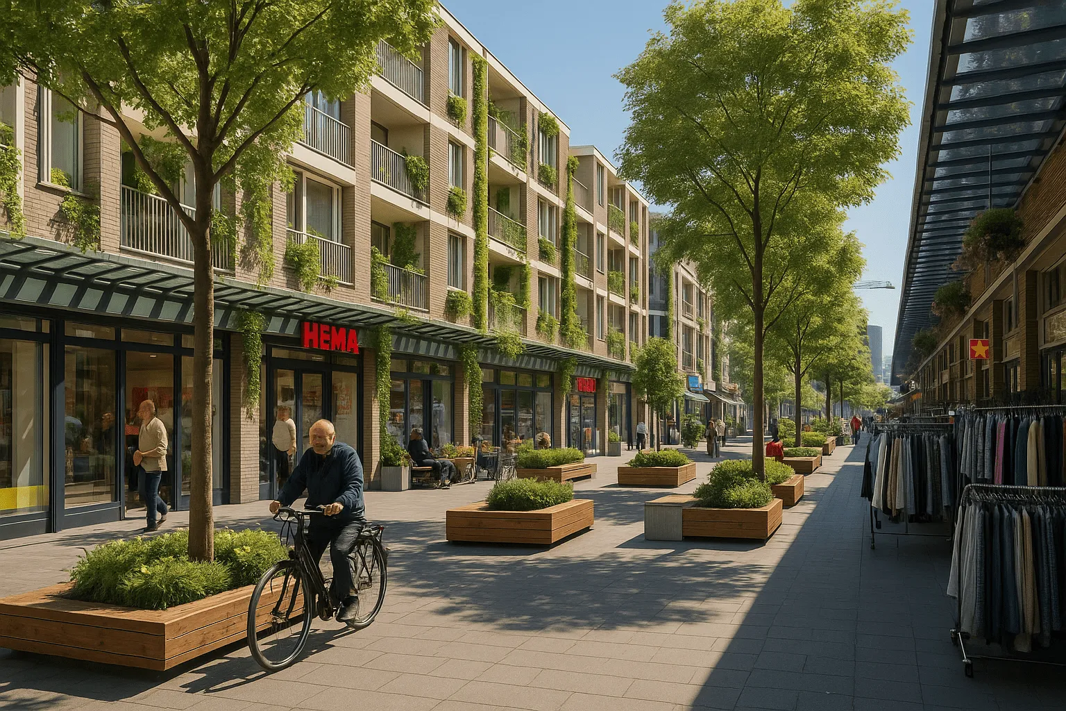 Strategiekaart Openbare Ruimte: Upgrade Uithof, levendige waterkanten, transformatie buurtparken, aantrekkelijke stadsstraten, moestuinen