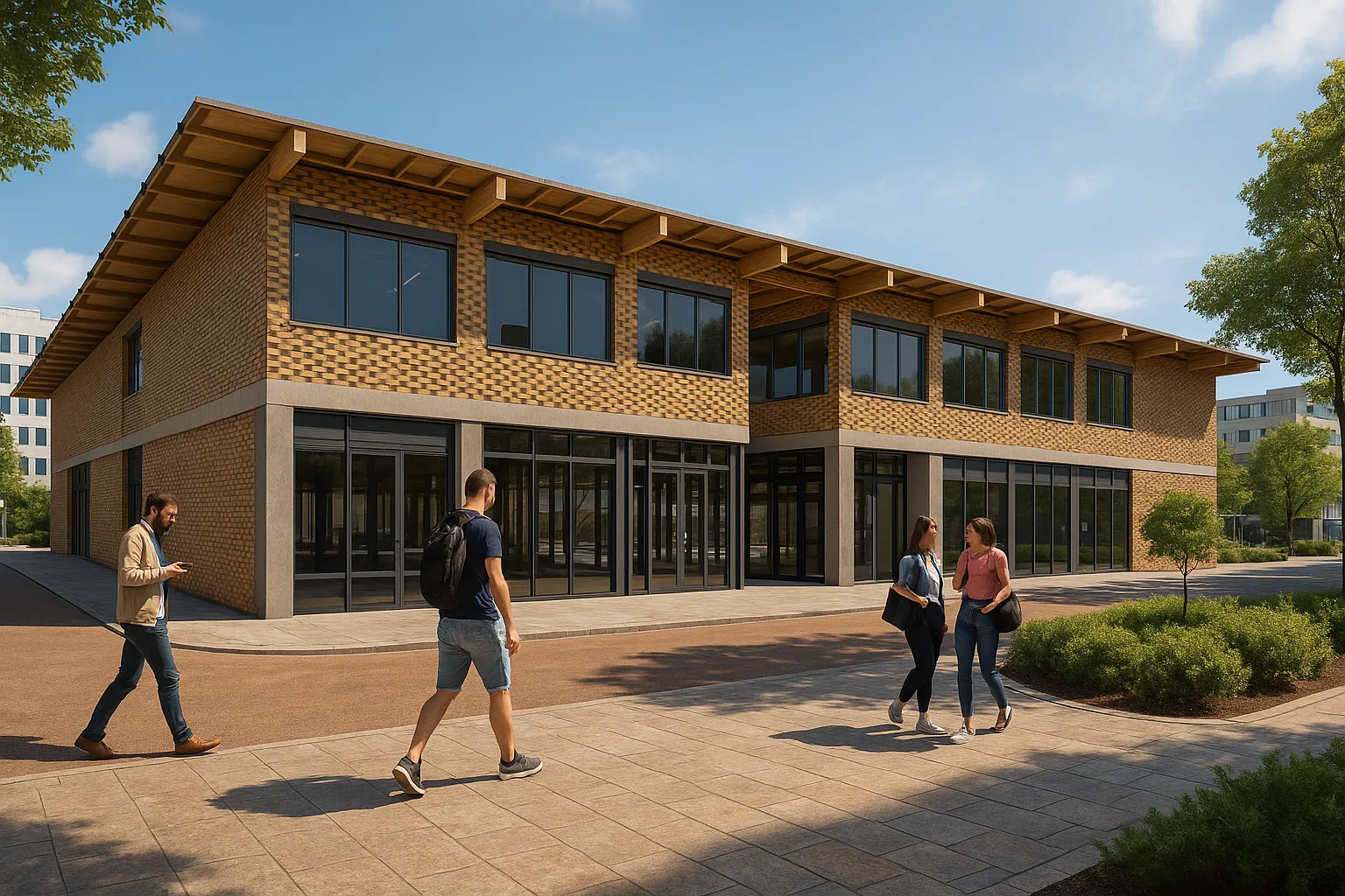 Artist impression of een belangrijke visualisatie van de Film Academy, die de sfeer en het eindresultaat toont.