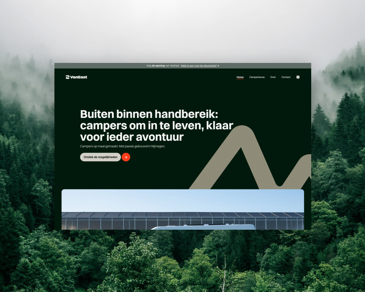 Visual website VanEast